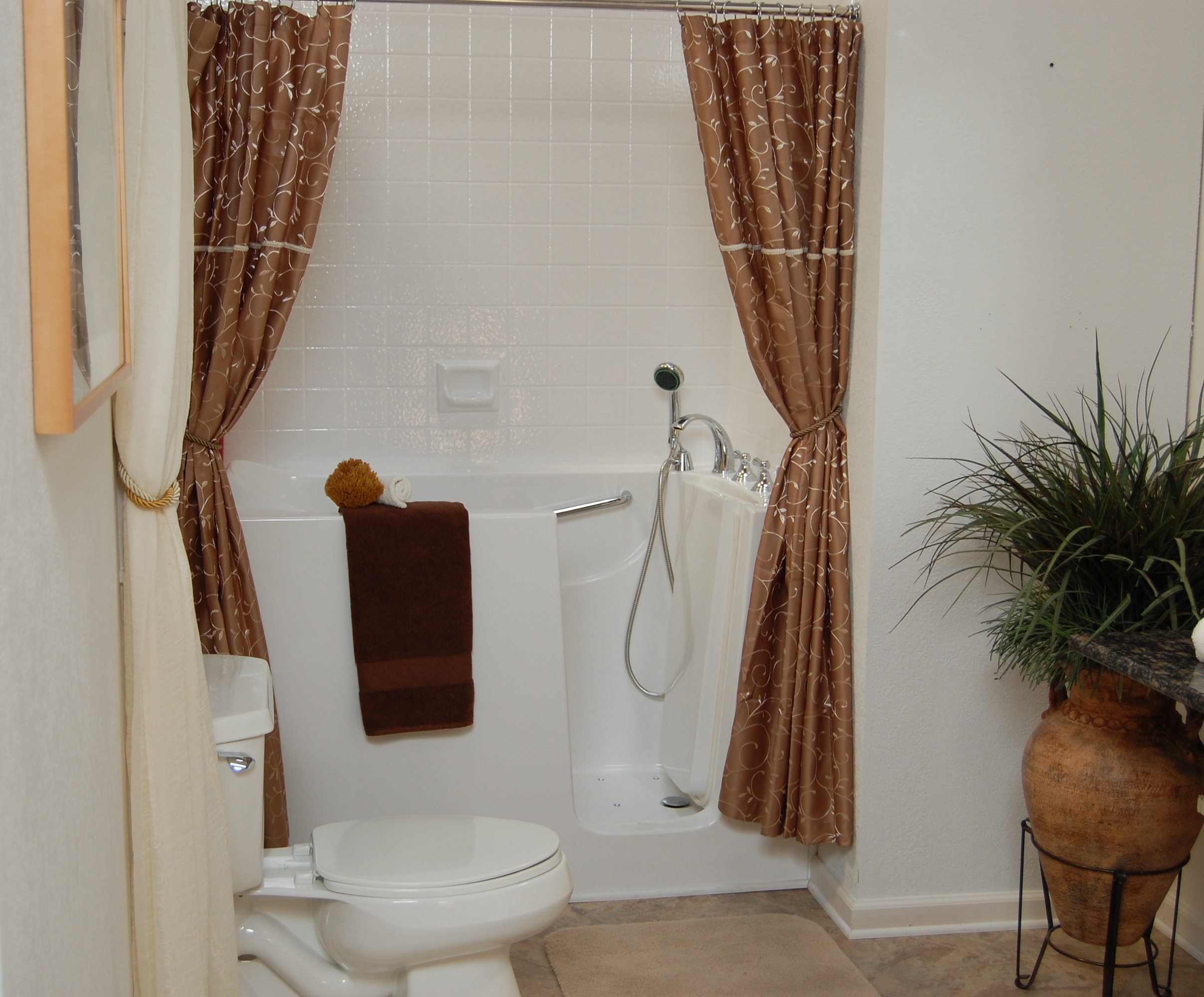 Walk in Tub Installed for new construction