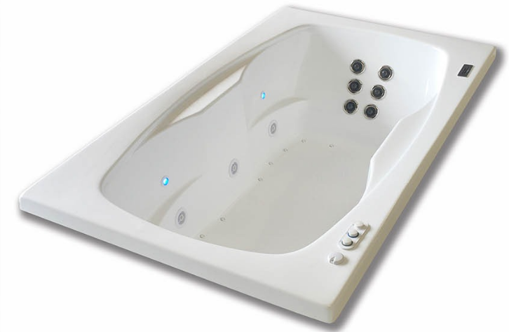 vibration therapy on bathtub