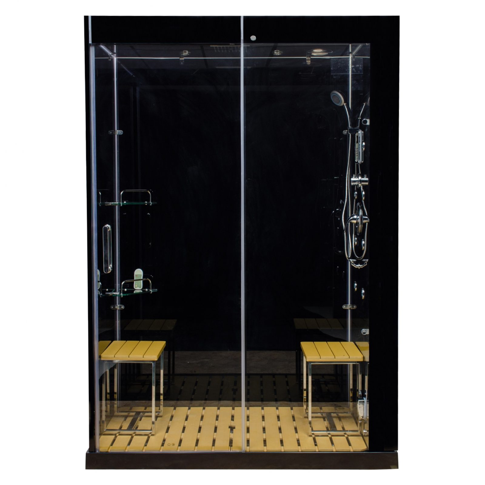 Steam Shower in Black